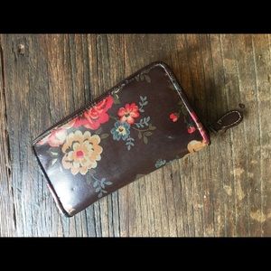 Cath Kidston wallet brown floral